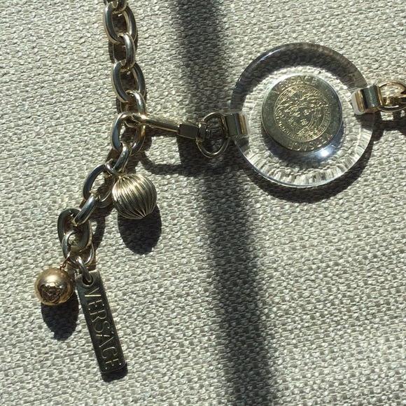 Versace adjustable chain link belt - Picture 2 of 6